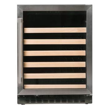 Azure 24 Inch 5 1 Cu Ft ADA Compliant Adjustable Height 48 Bottle Capacity Wine Center with Reversible Hinge Glass Door350