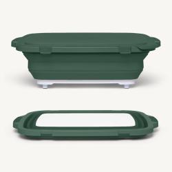 Drip EZ BBQ Prep Tub V2 Extra Large Size Green 16 Inches by 22 Inches Main250