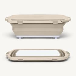 Drip EZ BBQ Prep Tub V2 Extra Large Size Sandstone 16 Inches by 22 Inches Main250