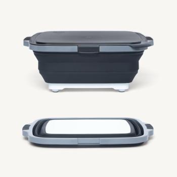 Drip EZ BBQ Prep Tub Junior Size Black 12 Inches by 16 Inches Main350