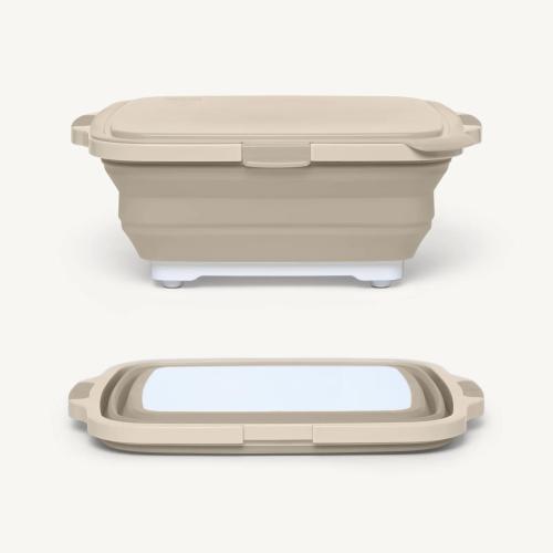 Drip EZ BBQ Prep Tub   Junior Size   Sandstone   12 Inches by 16 Inches