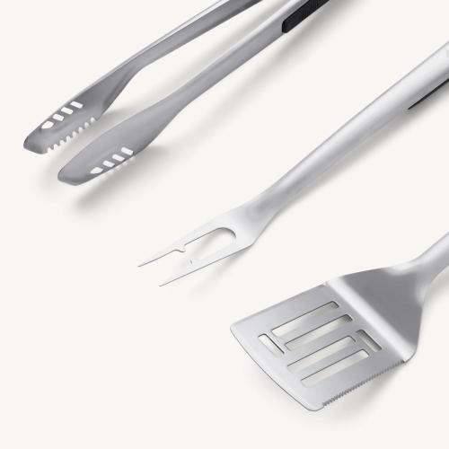 Drip EZ Heavy Duty Stainless Steel 3 Piece Grill Tool Set