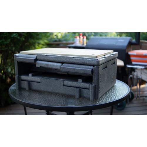 Drip EZ Rest EZ Que Crib Meat Resting Station   Fits Two Fully Opened XL BBQ Prep Tubs