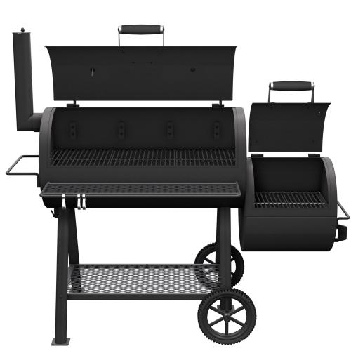 Oklahoma Joes Highland Offset Charcoal Smoker  and  Grill