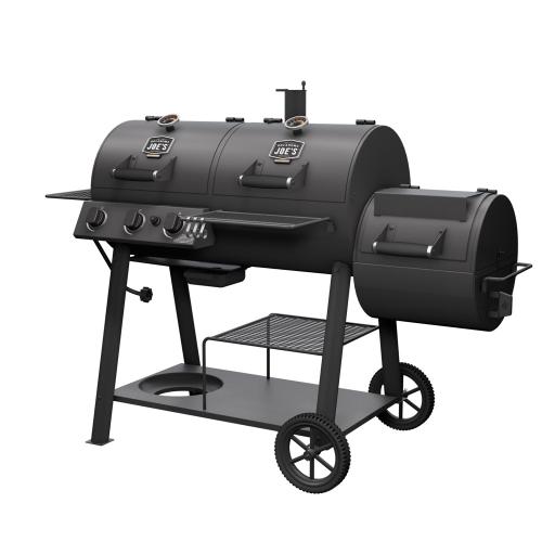 Oklahoma Joes Canyon Combo Charcoal and Propane Gas Smoker  and  Grill