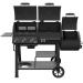 Oklahoma Joes Canyon Combo Charcoal and Propane Gas Smoker  and  Grill