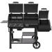 Oklahoma Joes Canyon Combo DLX Charcoal and Propane Gas Smoker  and  Grill