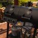 Oklahoma Joes Canyon Combo DLX Charcoal and Propane Gas Smoker  and  Grill
