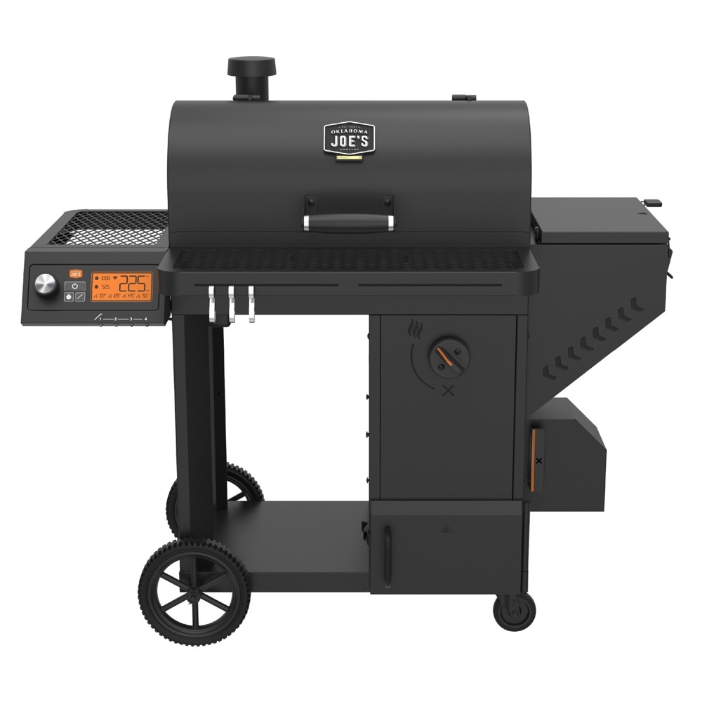 Oklahoma Joes Tahoma 900 Wi Fi Controlled Auto Feed Charcoal Smoker  and  Grill   2025 Model