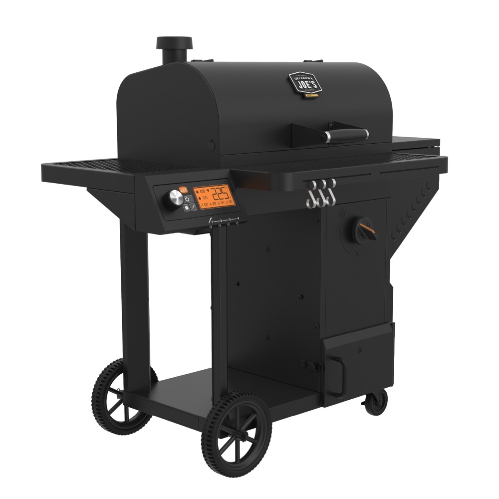 Oklahoma Joes Tahoma 900 Wi Fi Controlled Auto Feed Charcoal Smoker  and  Grill   2025 Model