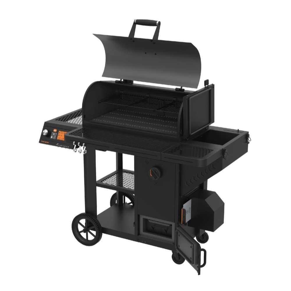 Oklahoma Joes Tahoma 900 DLX Wi Fi Controlled Auto Feed Charcoal Smoker  and  Grill   2025 Model