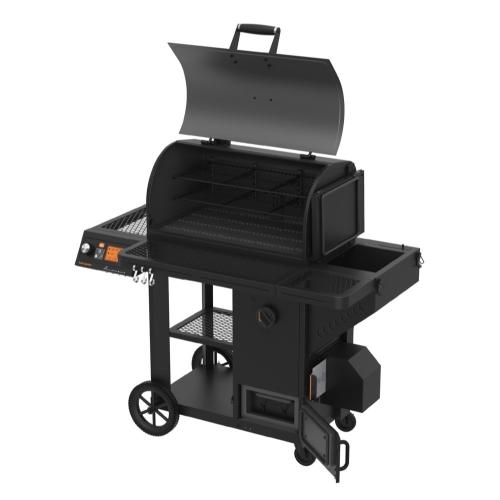 Oklahoma Joes Tahoma 1200A DLX Wi Fi Controlled Auto Feed Charcoal Smoker  and  Grill