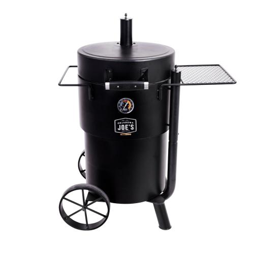 Oklahoma Joes Bronco Drum Charcoal Smoker