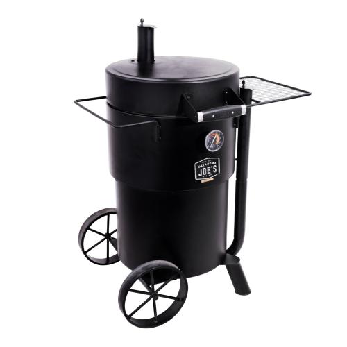 Oklahoma Joes Bronco Drum Charcoal Smoker