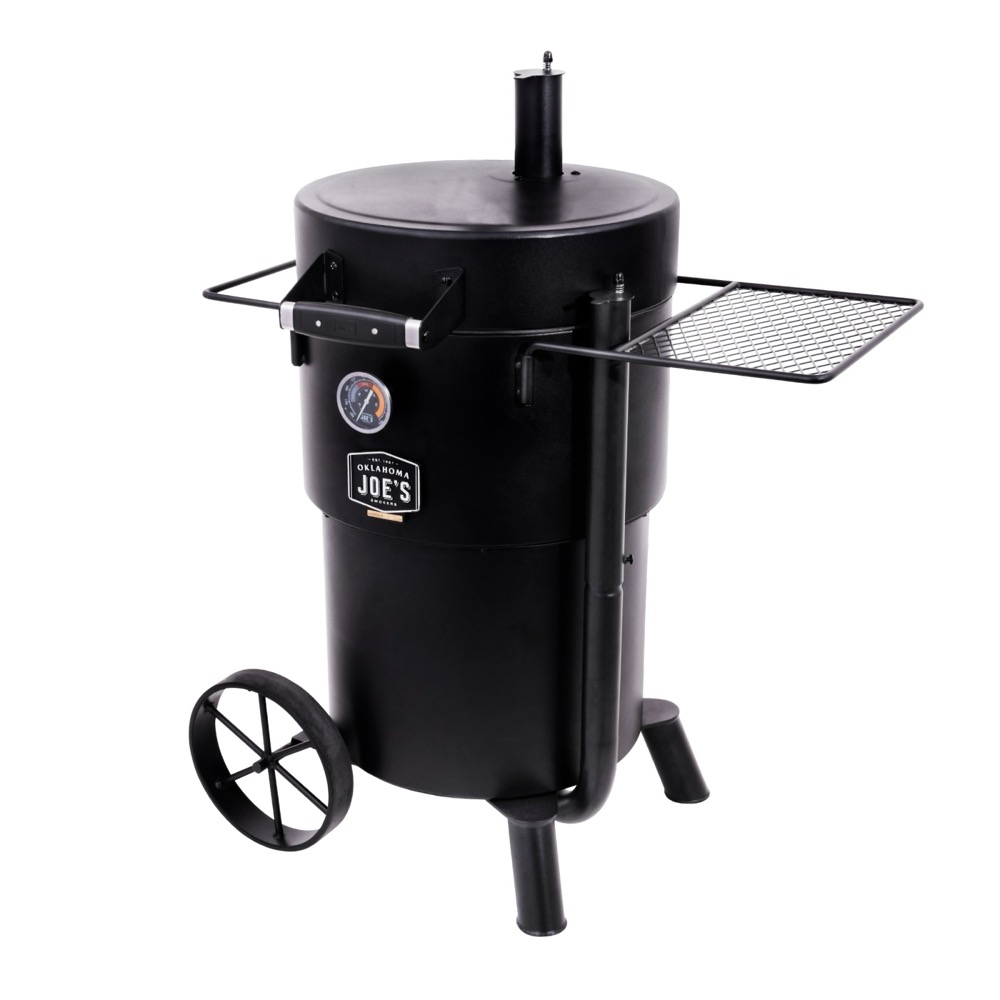 Oklahoma Joes Bronco Drum Charcoal Smoker