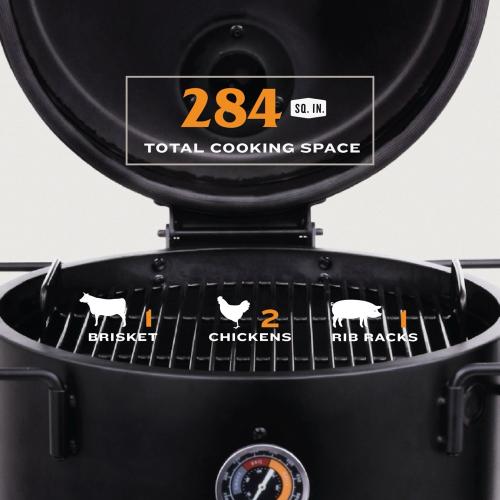 Oklahoma Joes Bronco Drum Charcoal Smoker