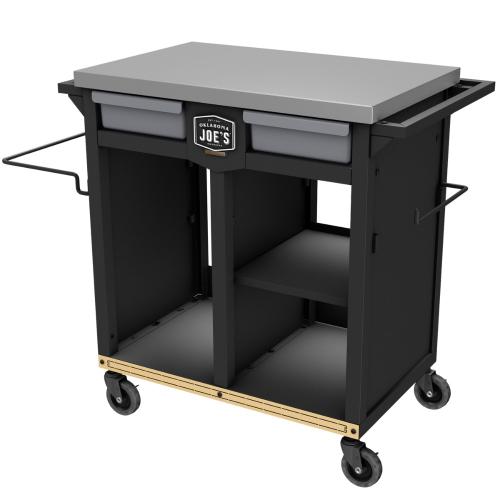 Oklahoma Joes Workstation Prep  and  Storage Cart