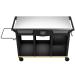 Oklahoma Joes Workstation DLX Prep  and  Storage Cart
