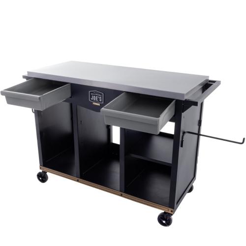 Oklahoma Joes Workstation DLX Prep  and  Storage Cart