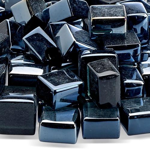 American Fire Glass Half Inch Black Luster Fire Glass 2