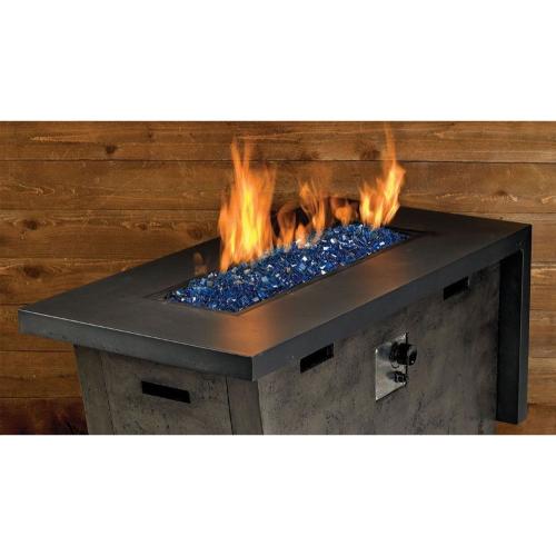 American Fire Glass Half Inch Cobalt Luster Fire Glass 2