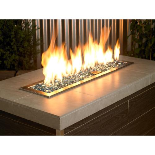 American Fire Glass Half Inch Aqua Blue Luster Fire Beads Glass   10 Pounds