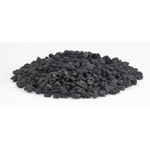 2 Inch Small Black Lava Rock   20 Pounds