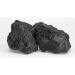 American Fire Glass 4 to 6 Inch Extra Large Black Lava Rock   20 Pounds
