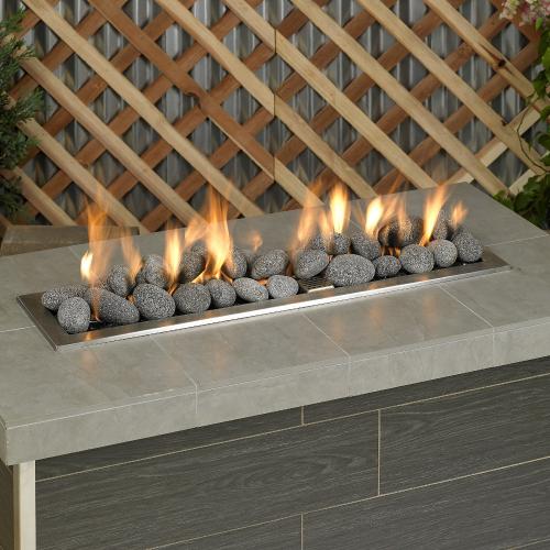 American Fire Glass 2 to 4 Inch Large Gray Tumbled Lava Stone   20 Pounds
