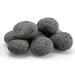 American Fire Glass 2 to 4 Inch Large Gray Tumbled Lava Stone   20 Pounds