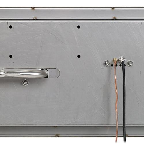 American Fire Glass 36 Inch Stainless Steel Linear Propane Gas Drop In Fire Pit Pan with Adjustable Flame Electric Ignition System Kit
