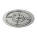 American Fire Glass 30 Inch Round Natural Gas Flat Pan with Spark Ignition Kit 24 Inch Ring