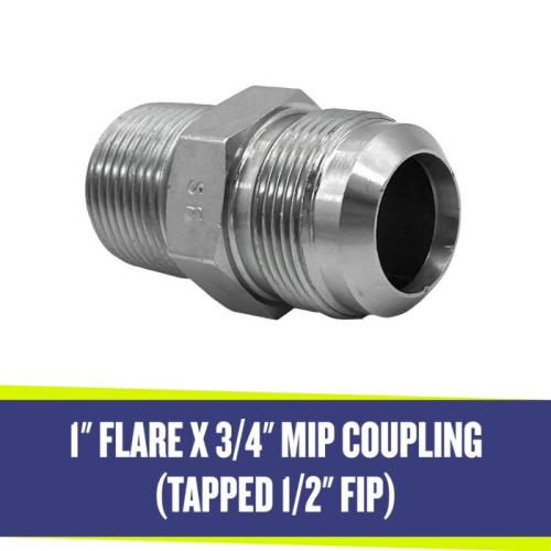 American Fire Glass Natural Gas High Capacity Flex Line Kit with High Capacity Key Valve