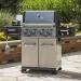 Broil King Regal S490 Pro 4 Burner Freestanding Propane Gas Grill with Rear Burner and Side Burner