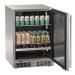 Marvel 24 Inch Essential Collection Panel Ready Reversible Hinge Solid Door Outdoor Beverage Center with Lock