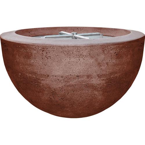 Prism Hardscapes Moderno 3 30 Inch 65000 BTU Propane Gas Round Fire Pit Bowl   Cafe