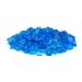 American Fire Glass Turquoise Medium Sized Fire Pit Glass   10 Pounds