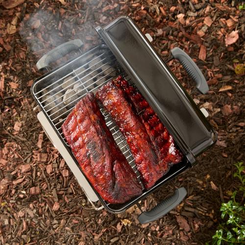 Weber Grills Go Anywhere 19 Inch Portable Charcoal Grill   Black