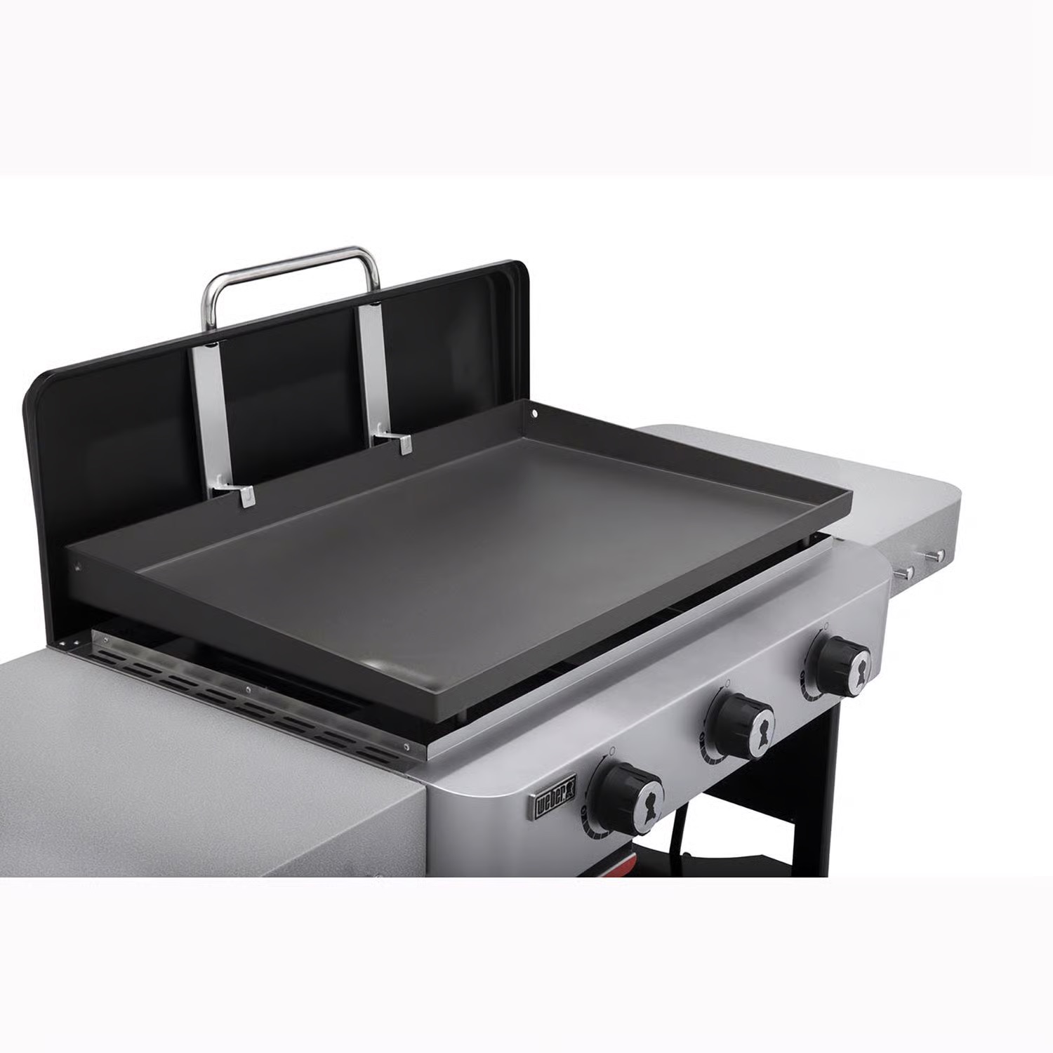 Weber Grills 28 Inch Rust Resistant 3 Burner Freestanding Propane Gas Commercial Style Flat Top Griddle
