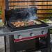 Weber Grills Slate 28 Inch Rust Resistant 3 Burner Freestanding Propane Gas Commercial Style Flat Top Griddle