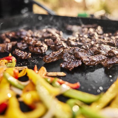 Weber Grills Slate 28 Inch Rust Resistant 3 Burner Freestanding Propane Gas Commercial Style Flat Top Griddle