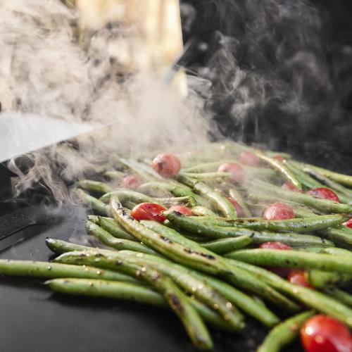 Weber Grills Slate 30 Inch Rust Resistant 3 Burner Freestanding Natural Gas Commercial Style Flat Top Griddle