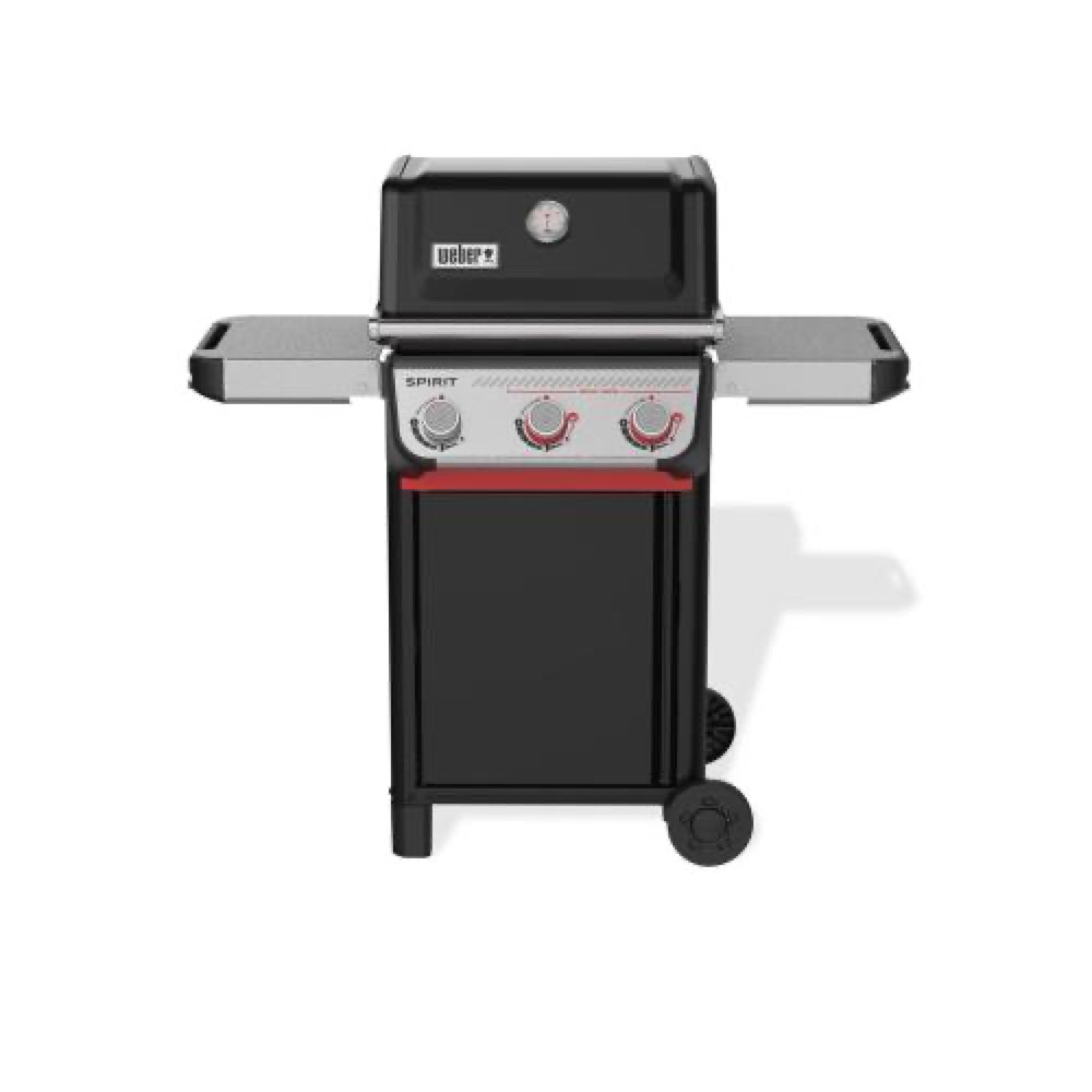 Weber Grills Spirit E 325 Freestanding 3 Burner Propane Gas Grill   Black