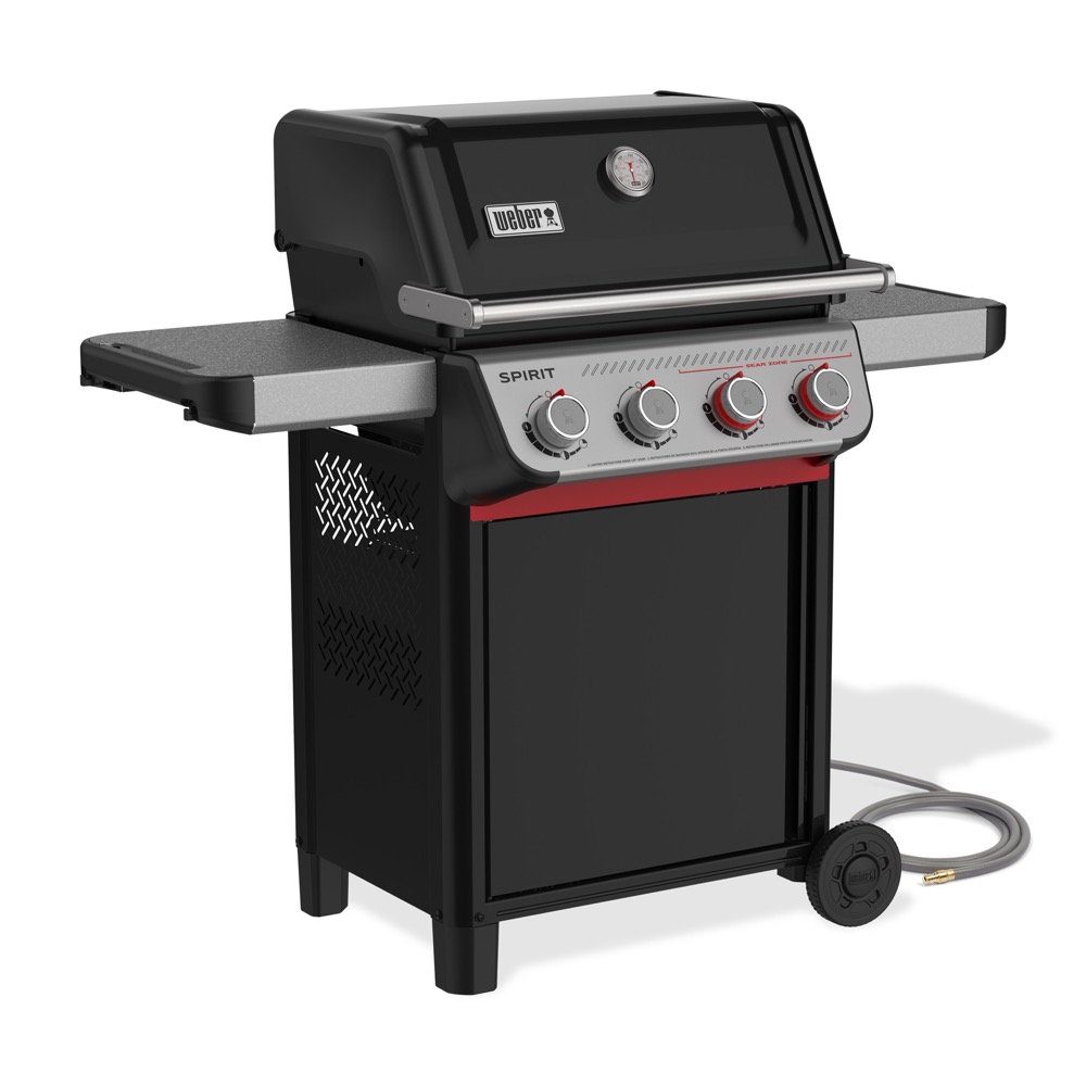Weber Grills Spirit E 425 Freestanding 4 Burner Natural Gas Grill   Black