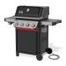 Weber Grills Spirit E 435 Freestanding 4 Burner Natural Gas Grill with Side Burner   Black