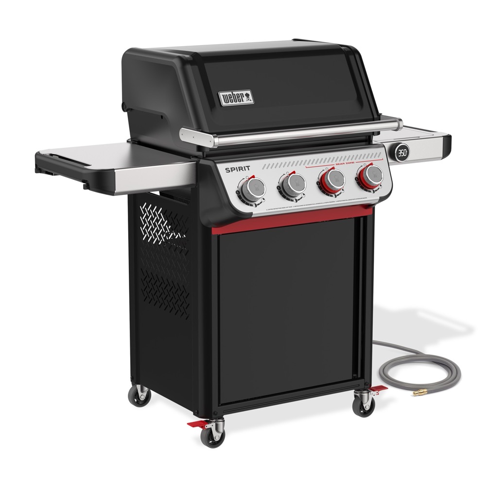 Weber Grills Spirit EP 425 Freestanding 4 Burner Natural Gas Grill   Black