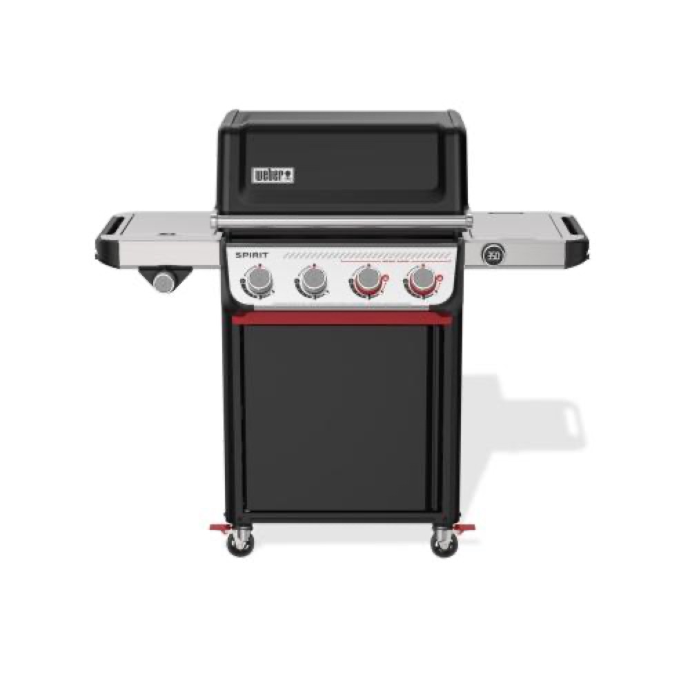 Weber Grills Spirit EP 435 Freestanding 4 Burner Propane Gas Grill with Side Burner   Black