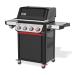 Weber Grills Spirit EP 435 Freestanding 4 Burner Propane Gas Grill with Side Burner   Black