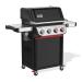 Weber Grills Spirit EP 435 Freestanding 4 Burner Propane Gas Grill with Side Burner   Black