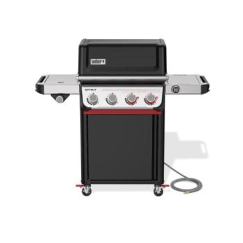 Weber Grills Spirit EP 435 Freestanding 4 Burner Natural Gas Grill with Side Burner Black 1500787350
